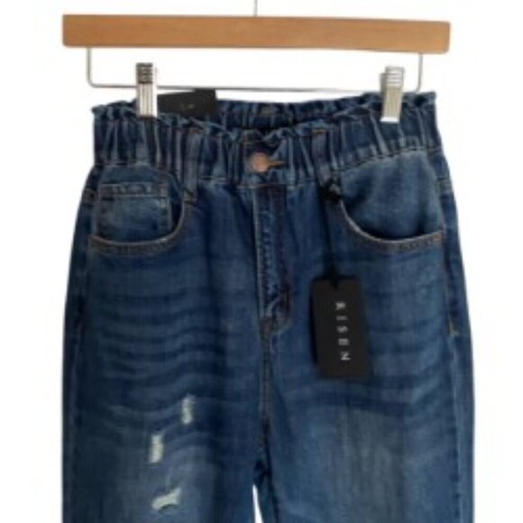 NWT Risen Pull On Mom Fit Jeans 25 - Picture 5 of 5